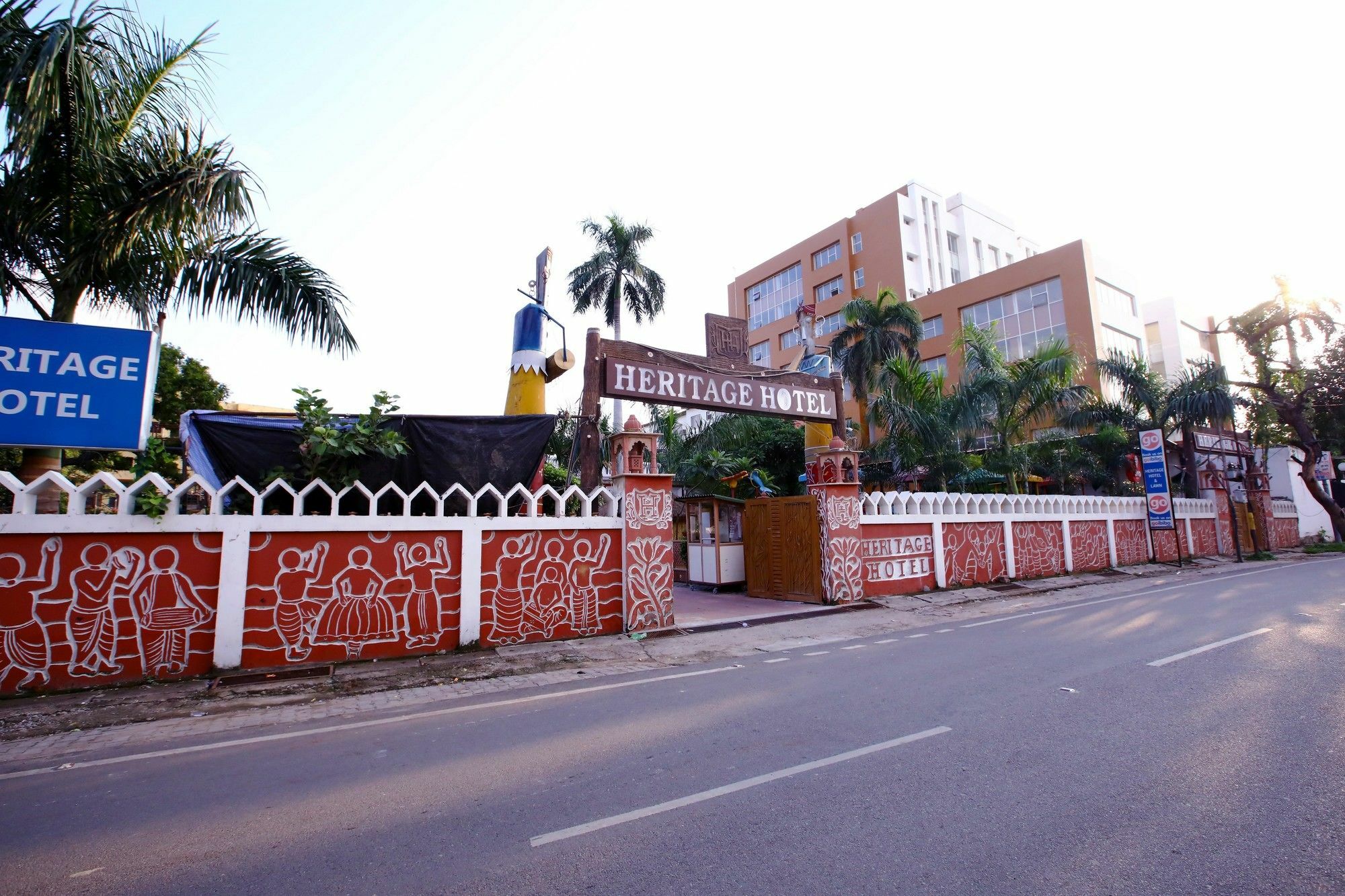 Heritage Hotel لاكناو المظهر الخارجي الصورة
